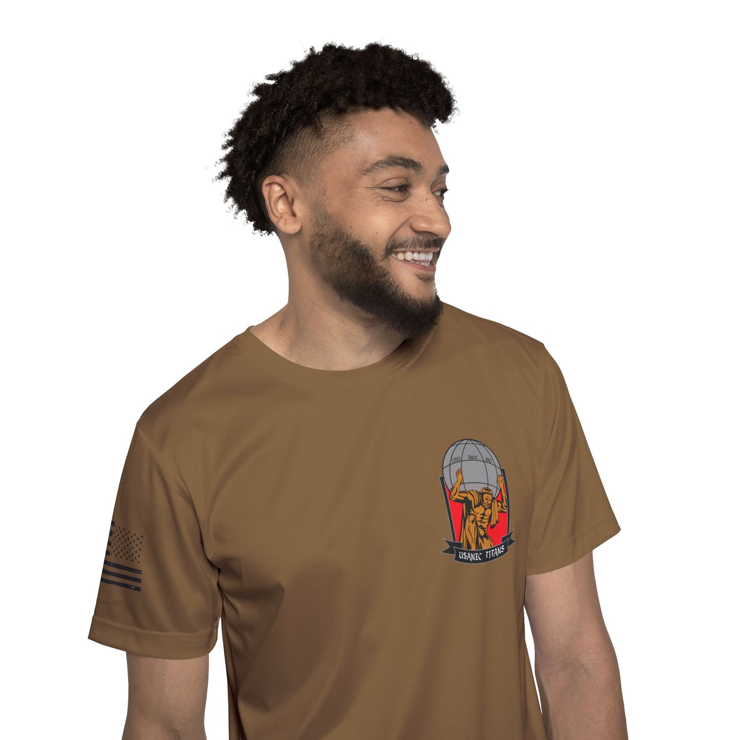 Coyote Brown - USANEC Sports Jersey (AOP)