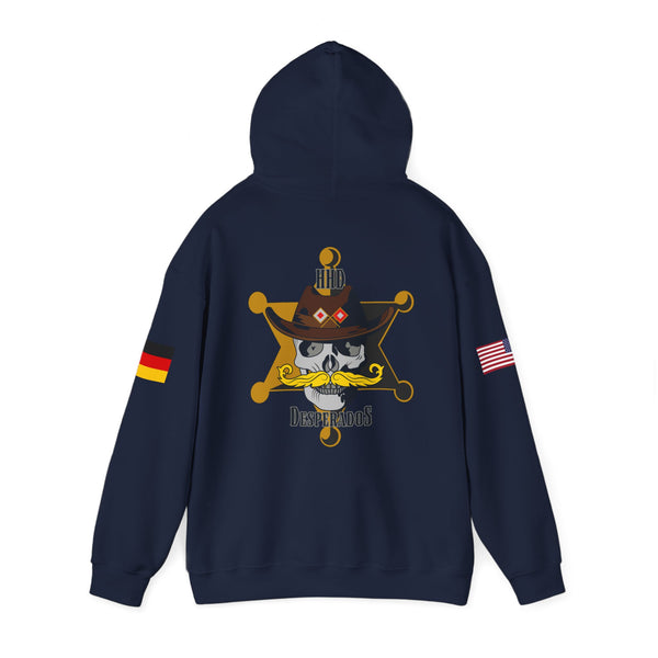 Desperados - Flags on Sleeves - Unisex Heavy Blend™ Hooded Sweatshirt