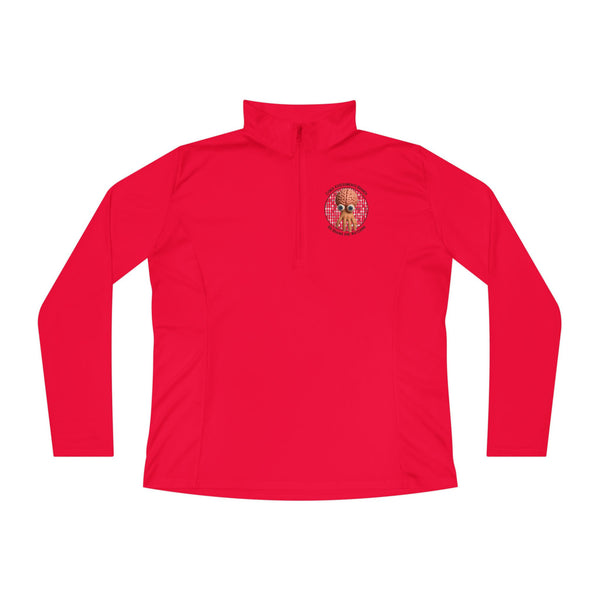 CAB Big Brains - Ladies Quarter-Zip Pullover