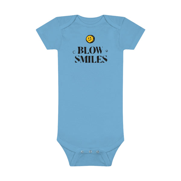 Blow Smiles Baby Short Sleeve Onesie®
