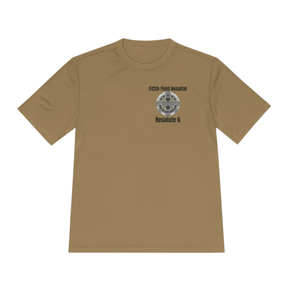 Resolute 6 - Unisex Moisture Wicking Tee