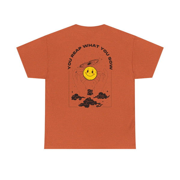 Sow Smiles into the Universe! - Unisex Heavy Cotton Tee