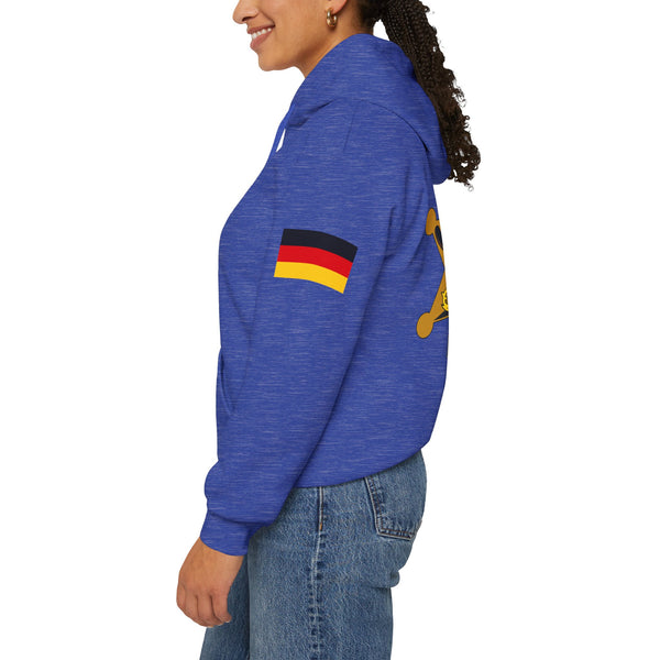 Desperados - Flags on Sleeves - Unisex Heavy Blend™ Hooded Sweatshirt