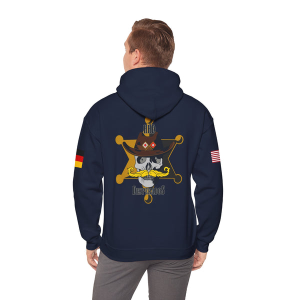 Desperados - Flags on Sleeves - Unisex Heavy Blend™ Hooded Sweatshirt