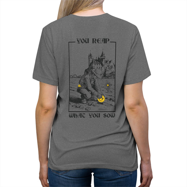 Sow Smiles! - Farmer Back - Triblend Tee