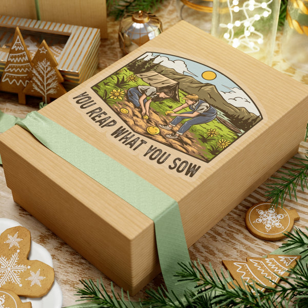 Camping Sow and Reap - Kiss-Cut Stickers