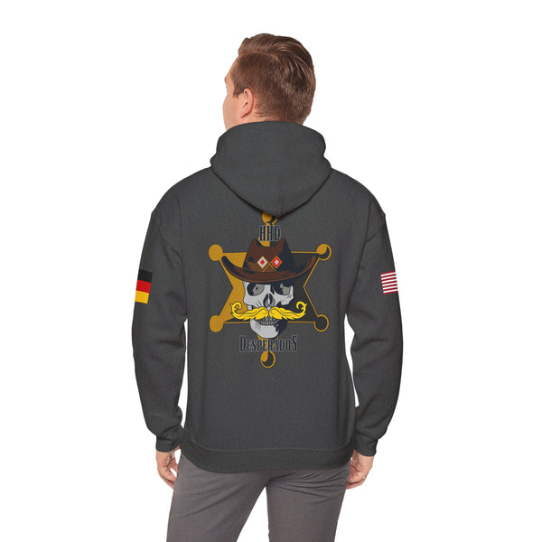 Desperados - Flags on Sleeves - Unisex Heavy Blend™ Hooded Sweatshirt