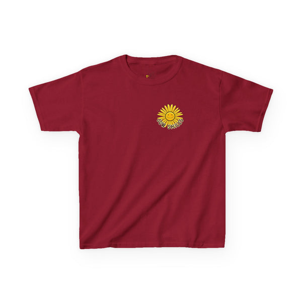 Camping Smiles! - Kids Heavy Cotton Tee