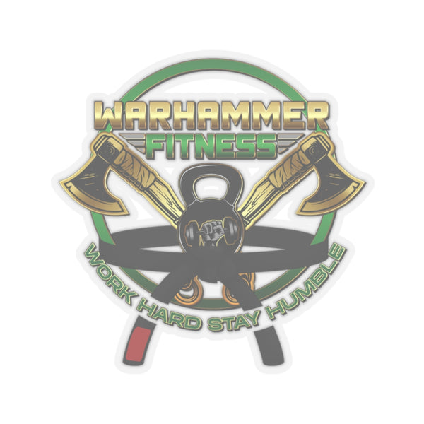 Warhammer Fitness Kiss-Cut Stickers