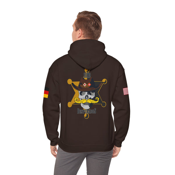Desperados - Flags on Sleeves - Unisex Heavy Blend™ Hooded Sweatshirt