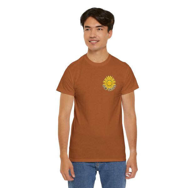 Camping Smiles! - Unisex Heavy Cotton Tee
