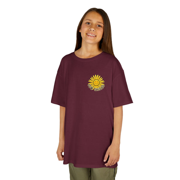 Camping Smiles! - Kids Heavy Cotton Tee