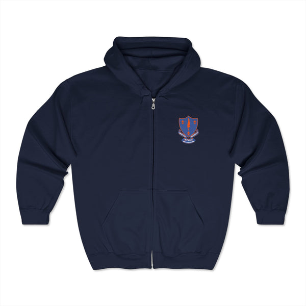 NEC-W Unisex Heavy Blend™ Full Zip Hooded Sweatshirt