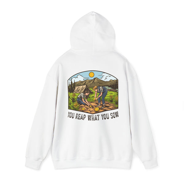 Camping Smiles! - Unisex Heavy Blend™ Hooded Sweatshirt