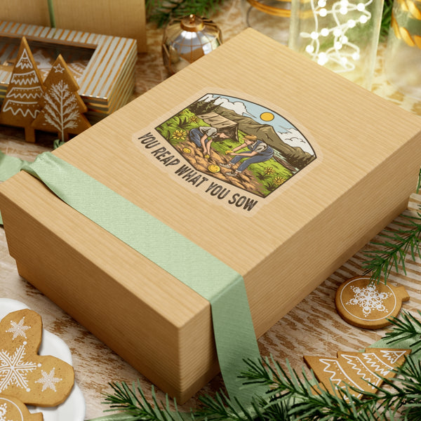 Camping Sow and Reap - Kiss-Cut Stickers