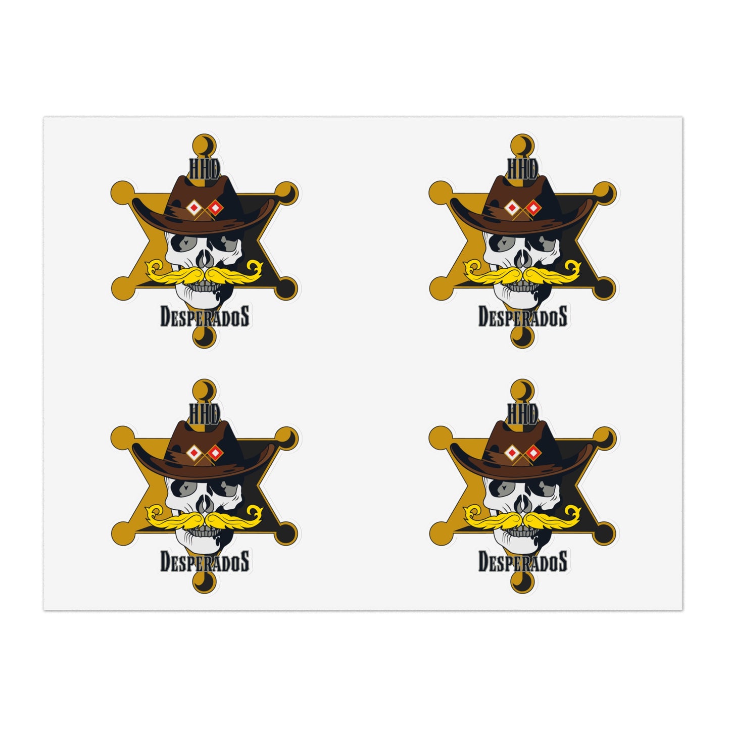 Desperados - Sticker Sheet Bundle, 10pcs