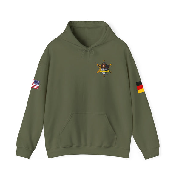 Desperados - Flags on Sleeves - Unisex Heavy Blend™ Hooded Sweatshirt