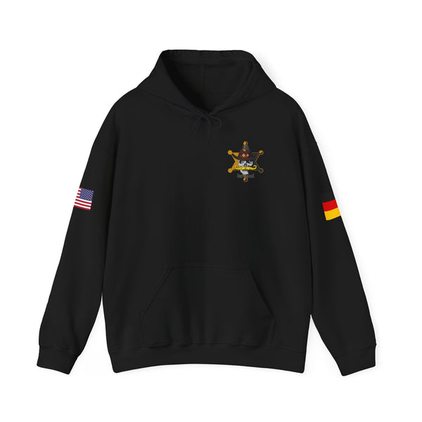 Desperados - Flags on Sleeves - Unisex Heavy Blend™ Hooded Sweatshirt