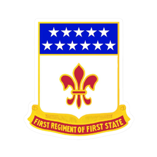 First Regiment, First State - Kiss-Cut Stickers