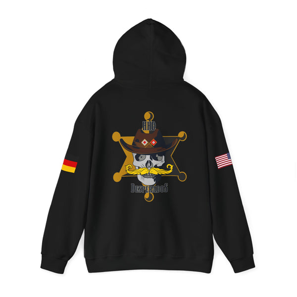 Desperados - Flags on Sleeves - Unisex Heavy Blend™ Hooded Sweatshirt