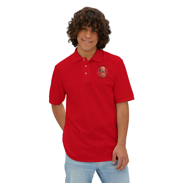 CAB Big Brains - Men's Piqué Polo