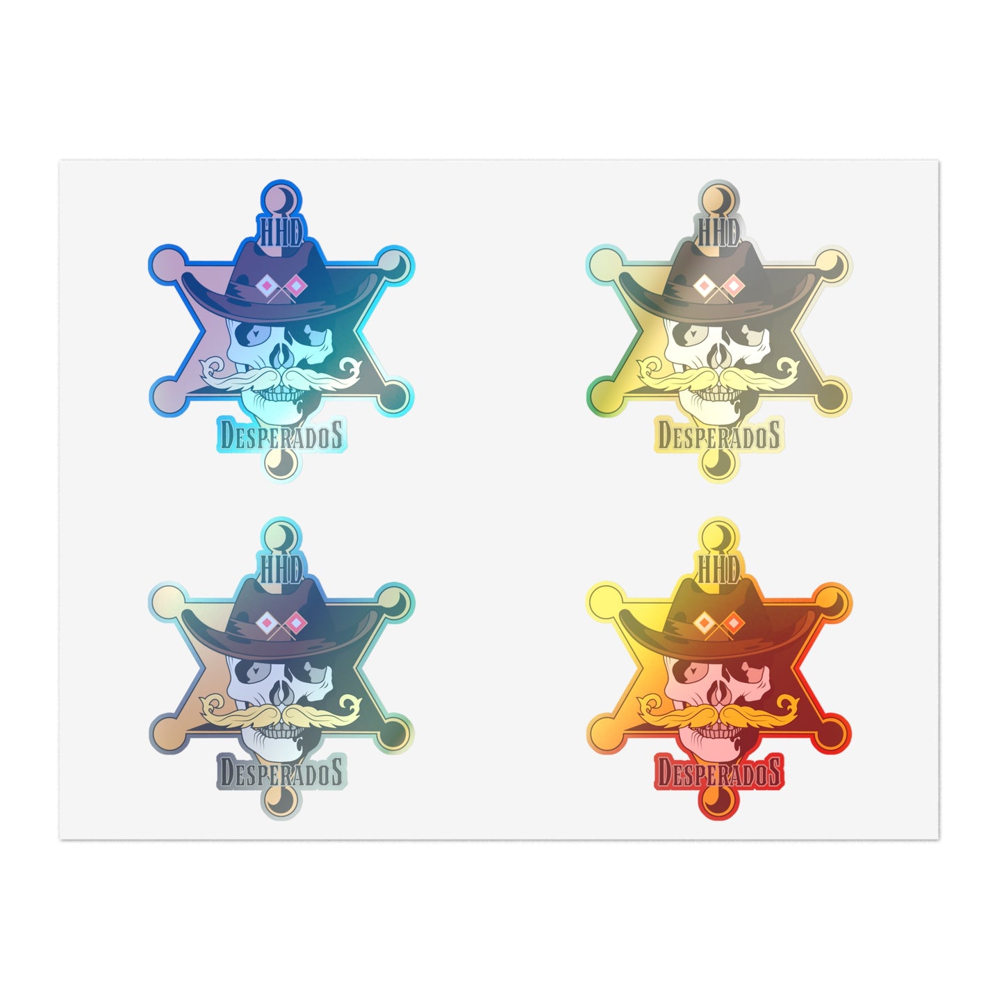 Desperados - Sticker Sheet Bundle, 10pcs