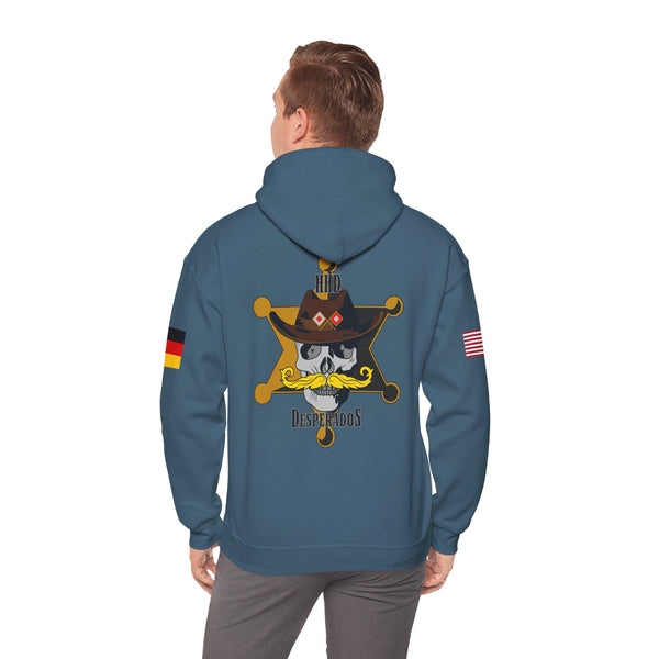 Desperados - Flags on Sleeves - Unisex Heavy Blend™ Hooded Sweatshirt
