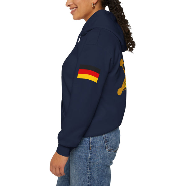 Desperados - Flags on Sleeves - Unisex Heavy Blend™ Hooded Sweatshirt