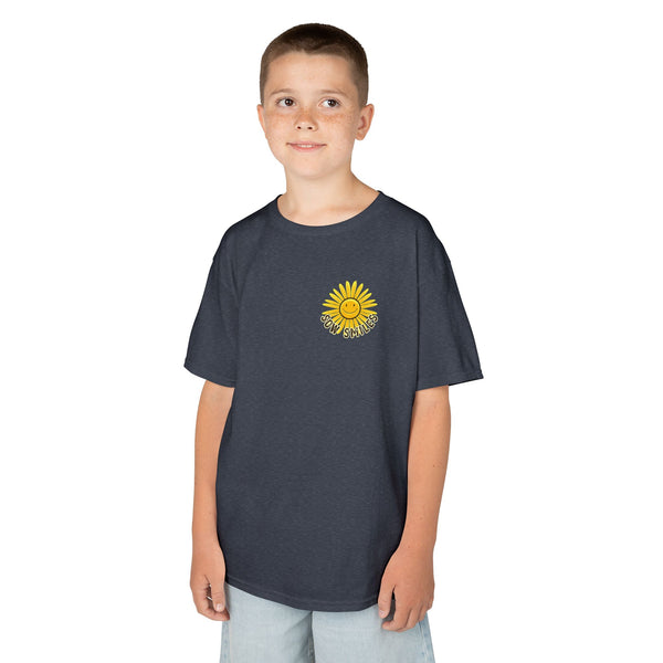 Camping Smiles! - Kids Heavy Cotton Tee