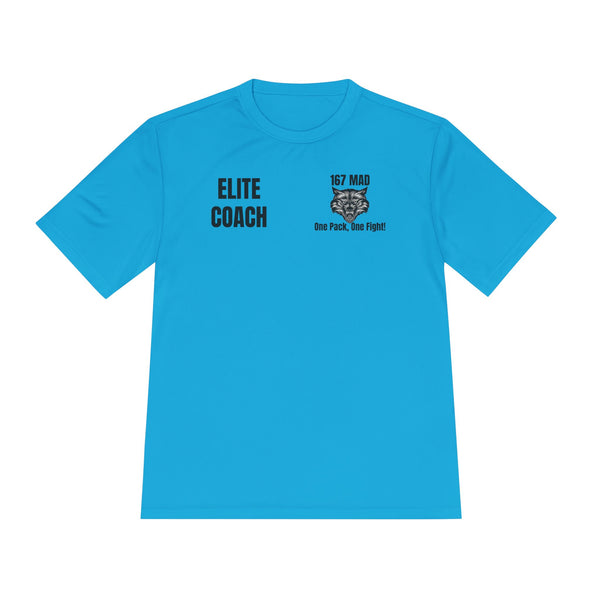 Elite Coach - 167 MAD - Unisex Moisture Wicking Tee