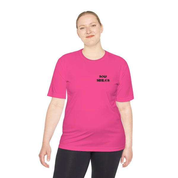Sow Smiles - FARMER BACK- Moisture Wicking Tee