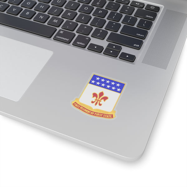 First Regiment, First State - Kiss-Cut Stickers