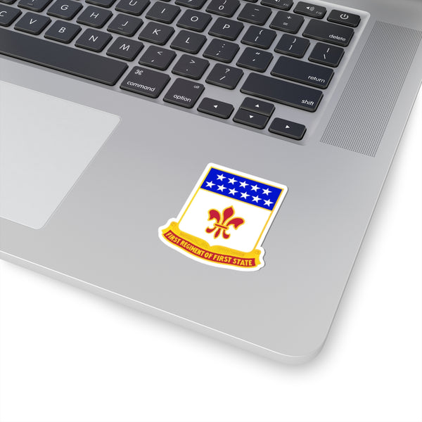First Regiment, First State - Kiss-Cut Stickers
