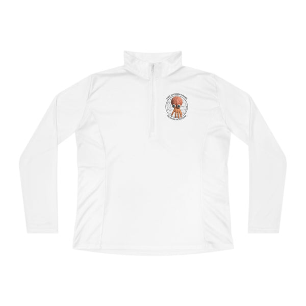 CAB Big Brains - Ladies Quarter-Zip Pullover