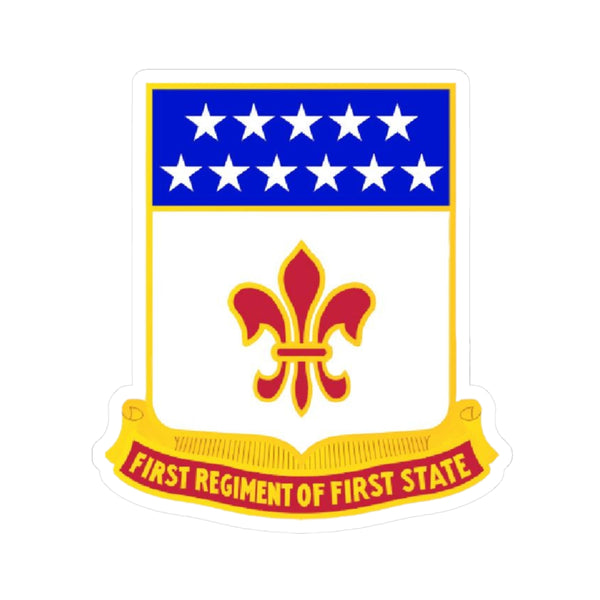 First Regiment, First State - Kiss-Cut Stickers