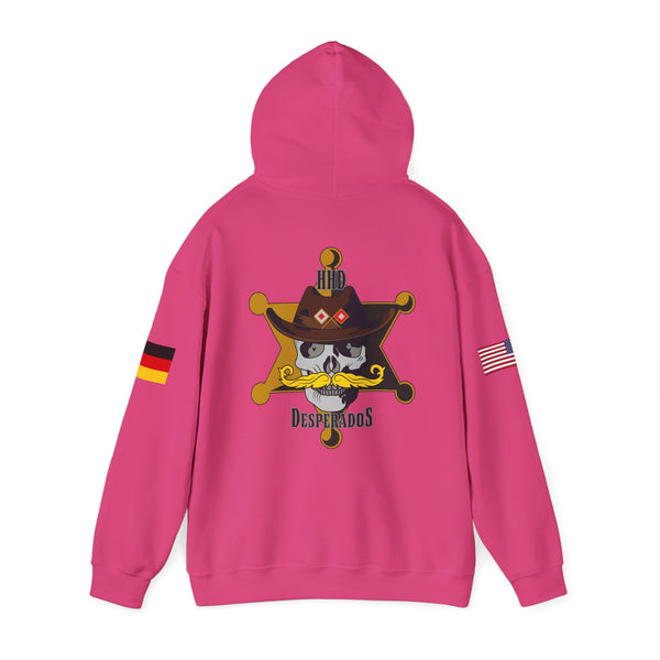 Desperados - Flags on Sleeves - Unisex Heavy Blend™ Hooded Sweatshirt