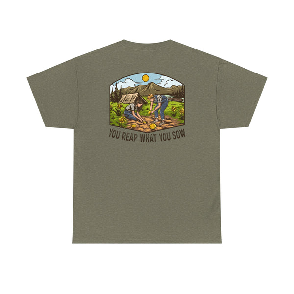 Camping Smiles! - Unisex Heavy Cotton Tee