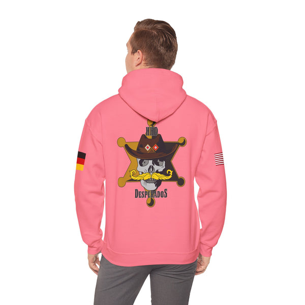 Desperados - Flags on Sleeves - Unisex Heavy Blend™ Hooded Sweatshirt