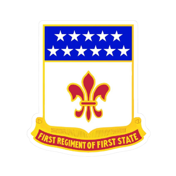 First Regiment, First State - Kiss-Cut Stickers