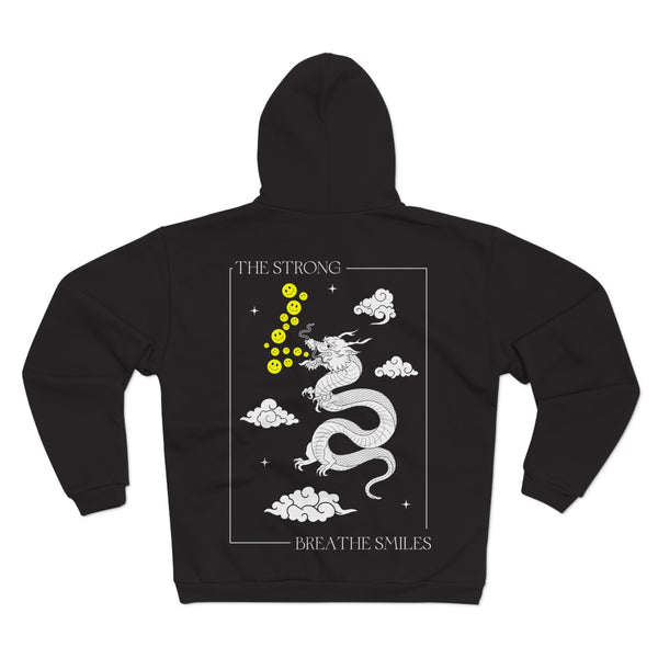 Haiku Smiles - Unisex Hooded Zip Sweatshirt