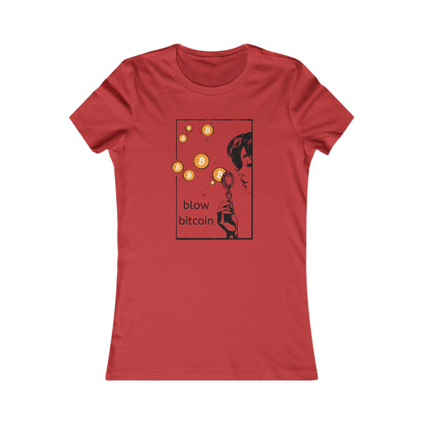 blow bitcoin - Women's Favorite Tee