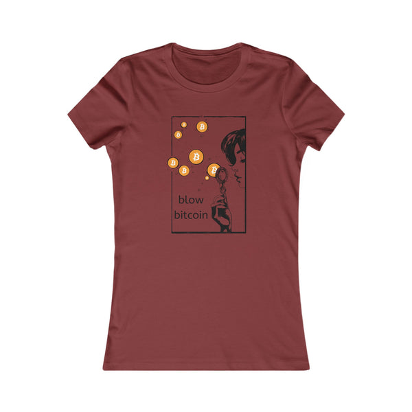 blow bitcoin - Women's Favorite Tee