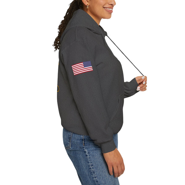Desperados - Flags on Sleeves - Unisex Heavy Blend™ Hooded Sweatshirt