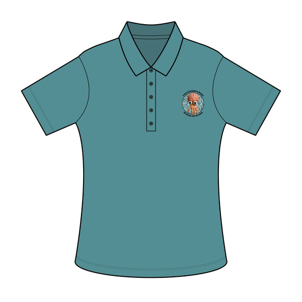 CAB Big Brains - Ladies Fine Pique Blend Polo