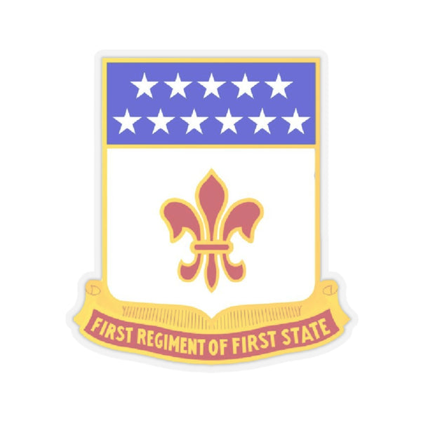 First Regiment, First State - Kiss-Cut Stickers