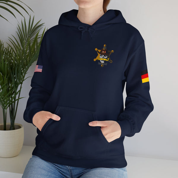 Desperados - Flags on Sleeves - Unisex Heavy Blend™ Hooded Sweatshirt