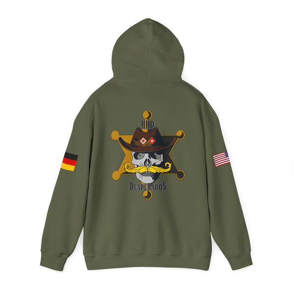 Desperados - Flags on Sleeves - Unisex Heavy Blend™ Hooded Sweatshirt