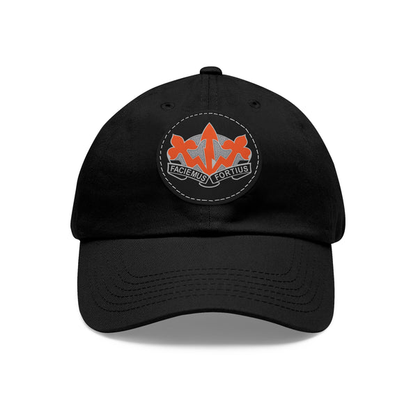 509th SSB Hat with Leather Patch (Round)