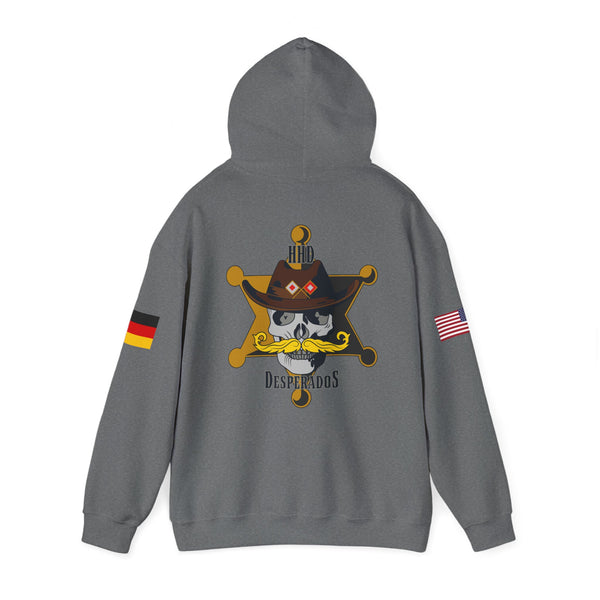 Desperados - Flags on Sleeves - Unisex Heavy Blend™ Hooded Sweatshirt