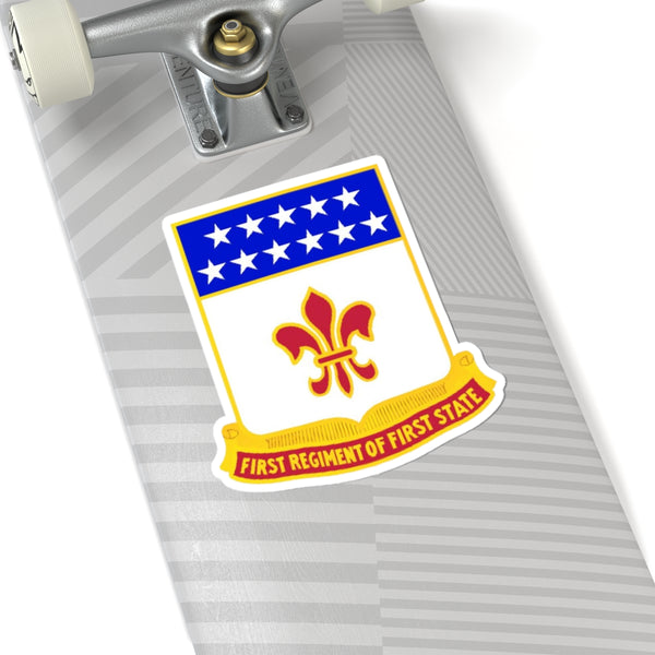 First Regiment, First State - Kiss-Cut Stickers